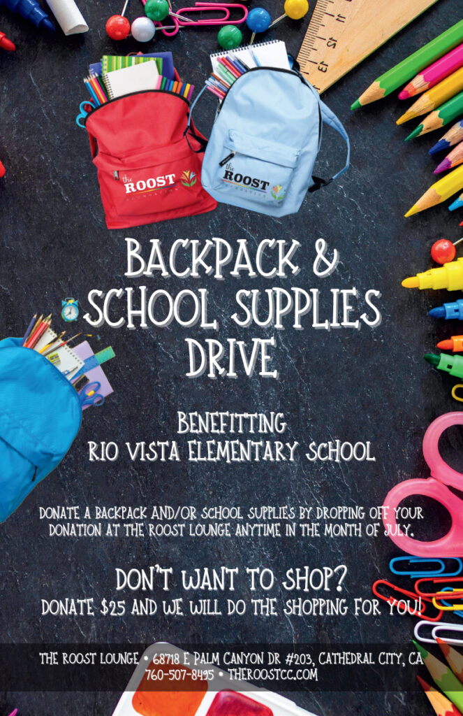 2024 Backpack Drive