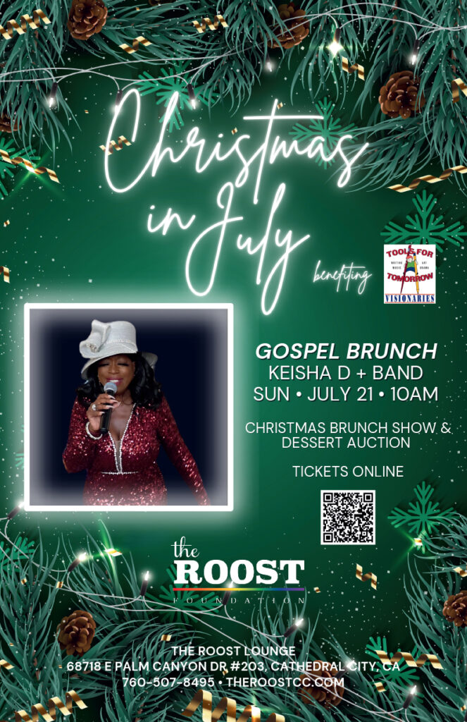 2024 Christmas in July Brunch at The Roost Lounge