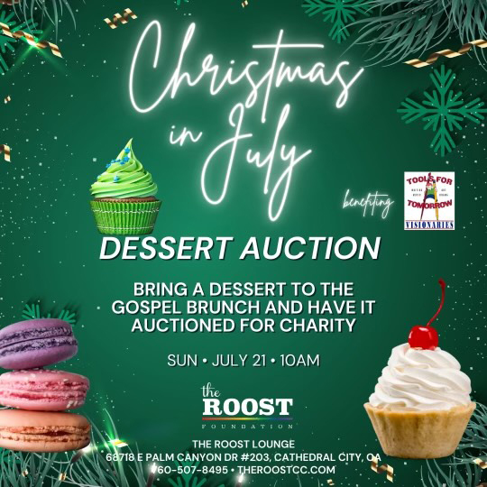 2024 Xmas in July Dessert Auction