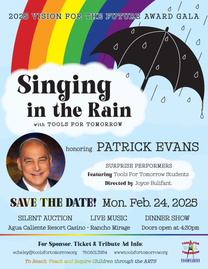 Singing in the Rain - Tools For Tomorrow 2025 Vision for the Future Award Gala - Monday, February 24, 2025